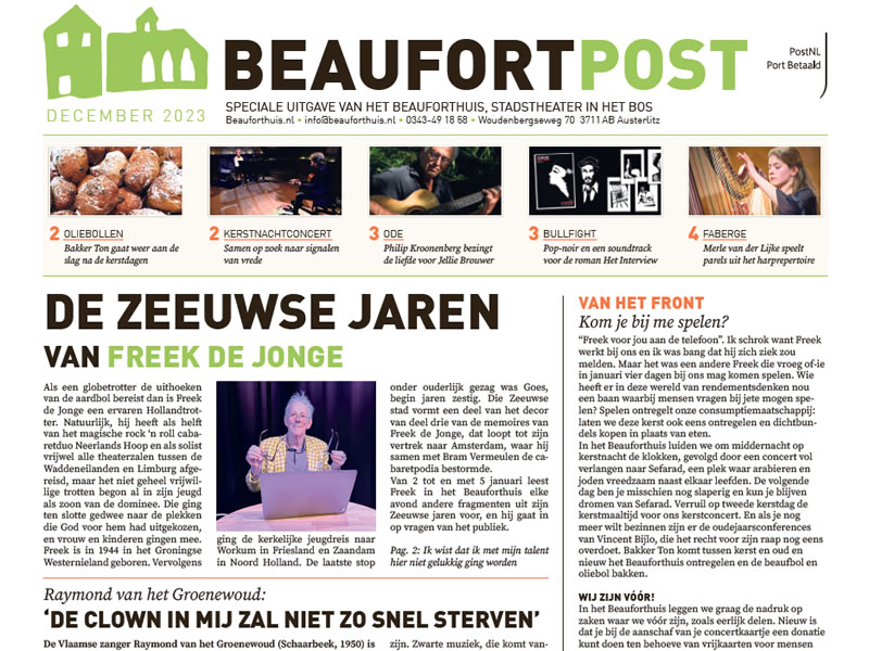 Lees meer over het artikel BeaufortPost dec ’23